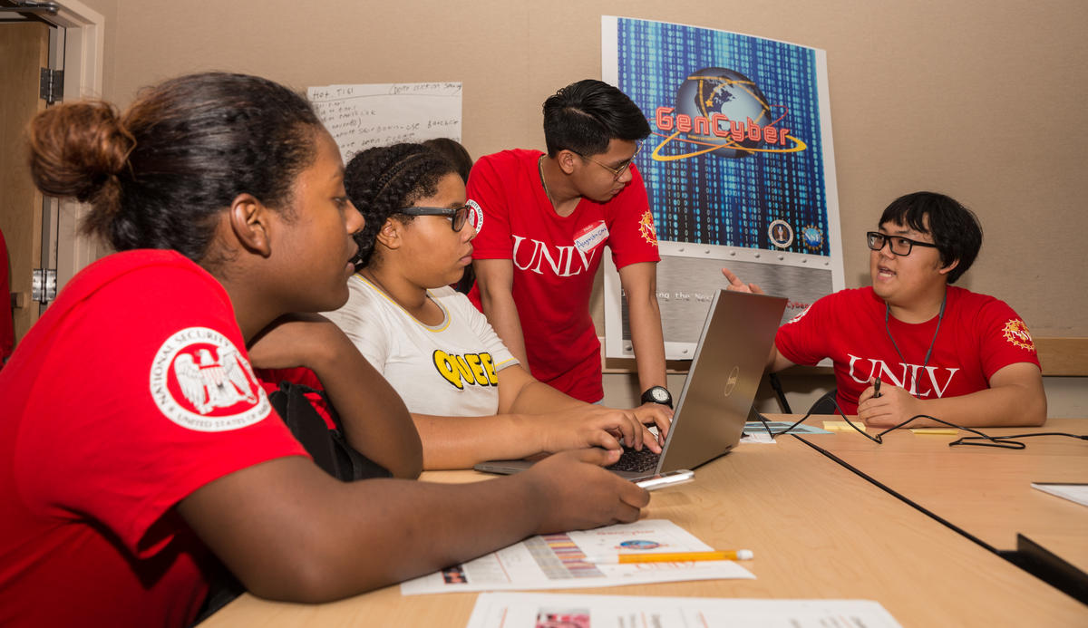 UNLV Engineering Faculty Hosting Second Annual GenCyber Summer Camp